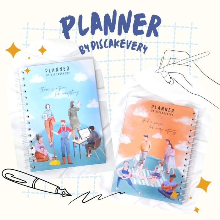 

Weekly Planner by Discakevery (Daily Planner Book size A5)