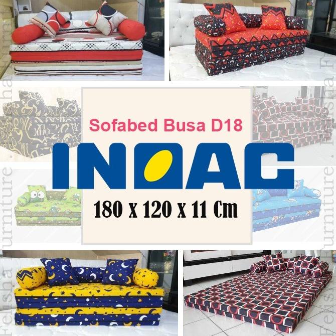 SofaBed INOAC / Kasur Lipat 180 x 120 x 11 cm