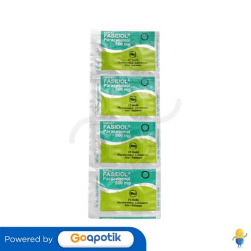 FASIDOL 500 MG STRIP 10 KAPLET