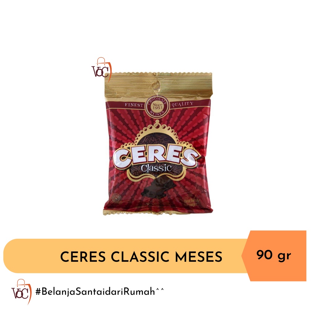 

CERES CLASSIC COKELAT MESES 90 gr/ COKELAT COMPOUND BULIR