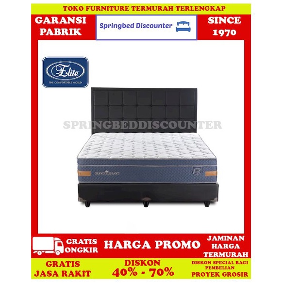 Springbed Spring Bed Elite Grand Elegant KirimPJawa 100x200 Kasur Saja