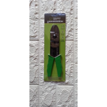 Tekiro Tang Crimping 9" Five Way Deluxe Crimping Tool