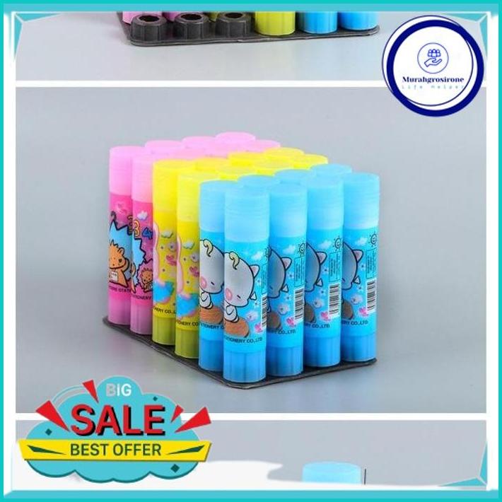 

LEM PEREKAT KERTAS TANGAN SEKOLAH KANTOR BATANG MINI GLUE STICK 10G MURAH MERIAH