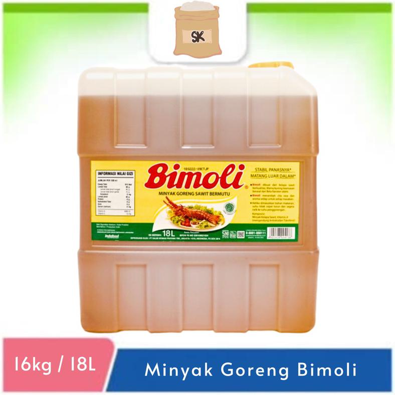 

16 kg / 18 L Minyak Goreng Bimoli Best Seller