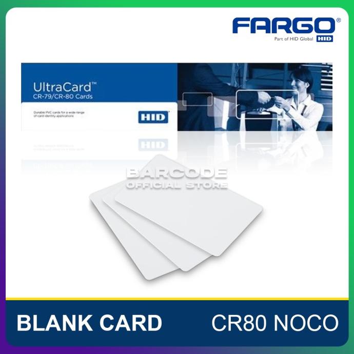 

Kartu PVC Blank Id Card Ultracard HID Noco CR 80 isi 500 pcs