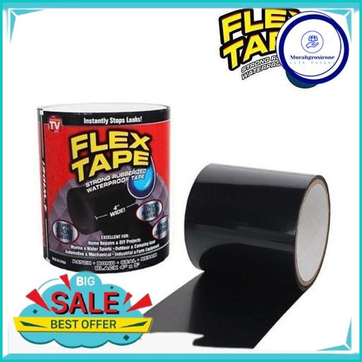 

LAKBAN AJAIB WATERPROOF PEREKAT SERBAGUNA FLEX TAPE 4 X 1,5 M ISOLASI CUCI GUDANG