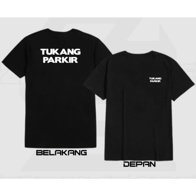 KAOS TUKANG PARKIR//BAJU PARKIR