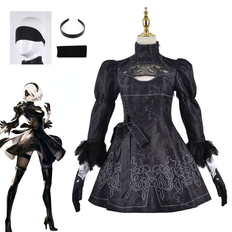 ✨ READY ✨ Jiang Cheng - 2B Nier Automata Costume Cosplay HQ Import