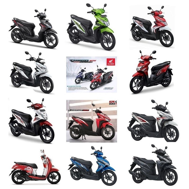 06430-KZL-930 Per &amp; Kampas Rem Belakang Megapro Primus Monoshock Verza Tiger Beat Scoopy Spacy PCX Vario 110 125 150 JKT