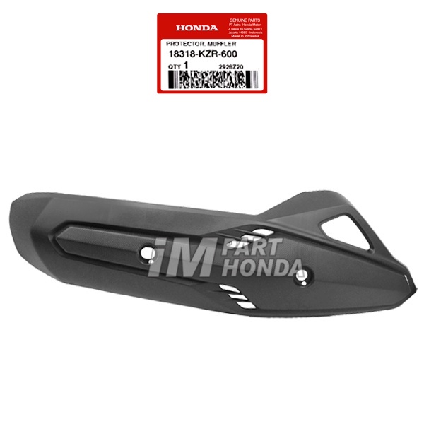 18318-KZR-600 Cover Tameng Tutup Knalpot Vario 125 Old Lama 2012 - 2014 JKT