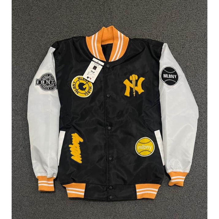 Jaket Varsity MLB - Jaket Varsty Unisex Full Tag Label