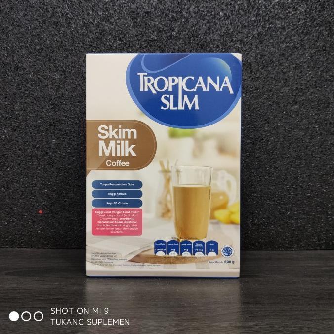 

Tropicana Slim Skim Milk Coffee 500gr 500 gr Susu Penurun Kolestrol gon