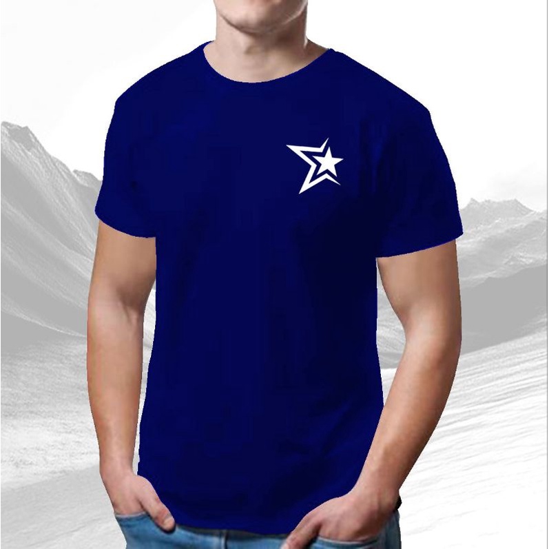 kaos oblong distro pria