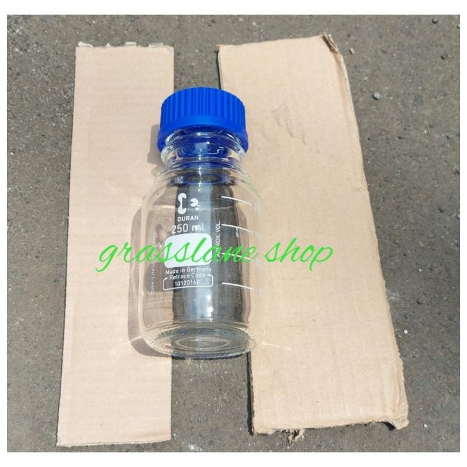 

Botol Lab Laboratorium Laboratory Bottle 250 ml Duran tab