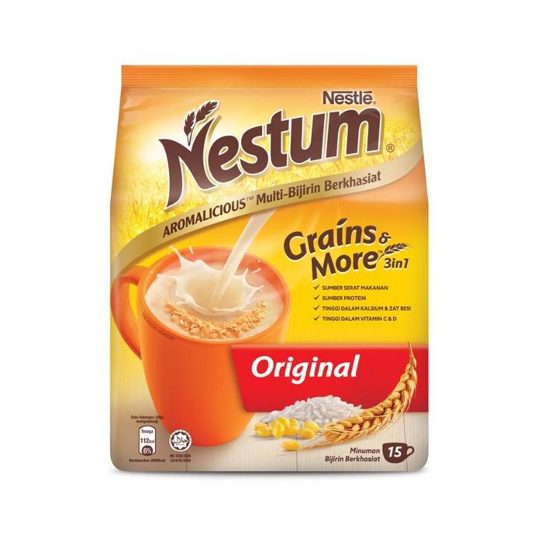 

NESTUM Grains & More 3 in 1 Original Sereal Malaysia (15 sachet) Best Seller