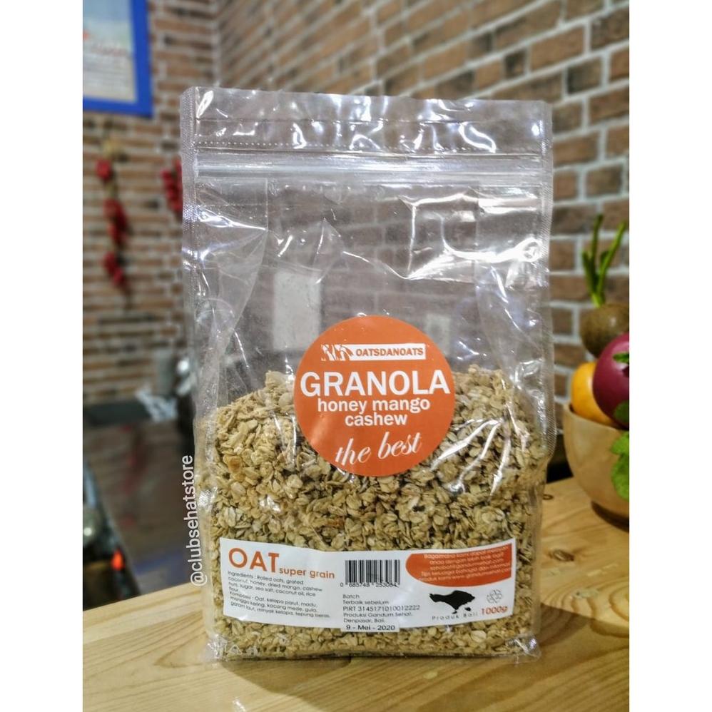 

OATSDANOATS, GRANOLA HONEY MANGO CASHEW, 1KG Best Seller