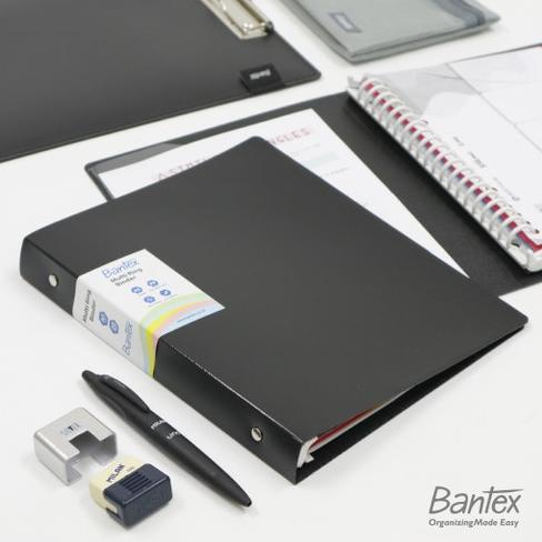 

Best! Bantex A5 B5 y Multi Ring Binder 20 26 Hole Black 3126 10 ,.