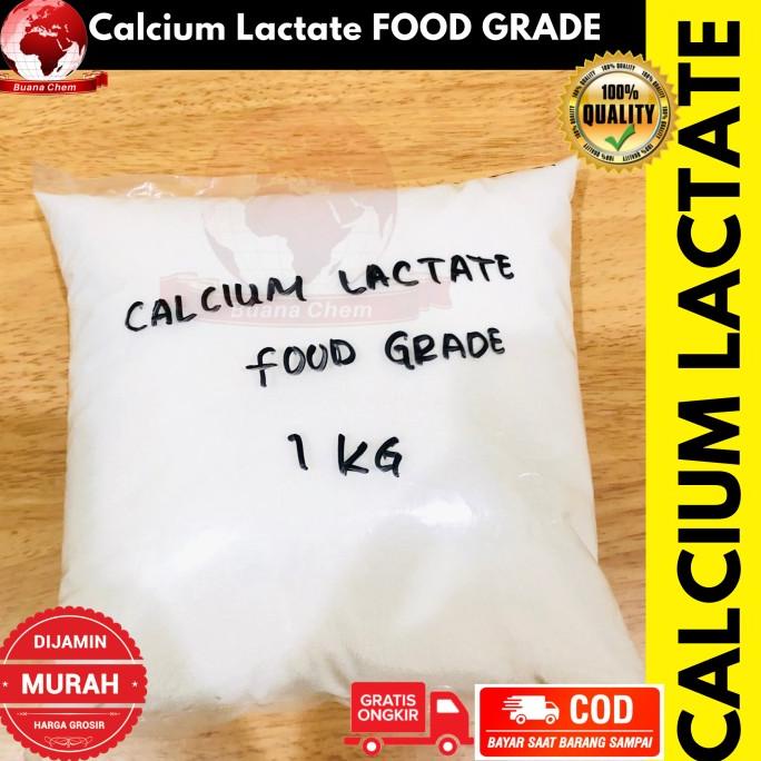 

Calcium Lactate 1kg / Kalsium Laktat Food Grade / Bahan Jelly