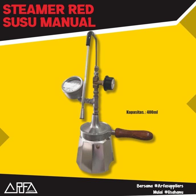 STEAMER RED STEAMER PEMANAS SUSU MANUAL BELLMAN EL09I09A82L