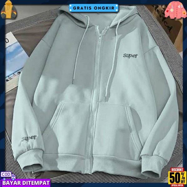 Sleting Jumbo Premium Ziiper Terbaru Bisa Bayar Ditempat Hoodie Termurah Jacket Zipper Masa Kini Swe