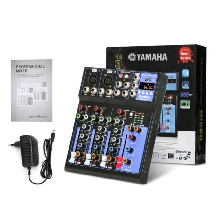 Terlaris Yamaha Mg04Bt Mg07Bt 4/7 Channel Mixer Audio