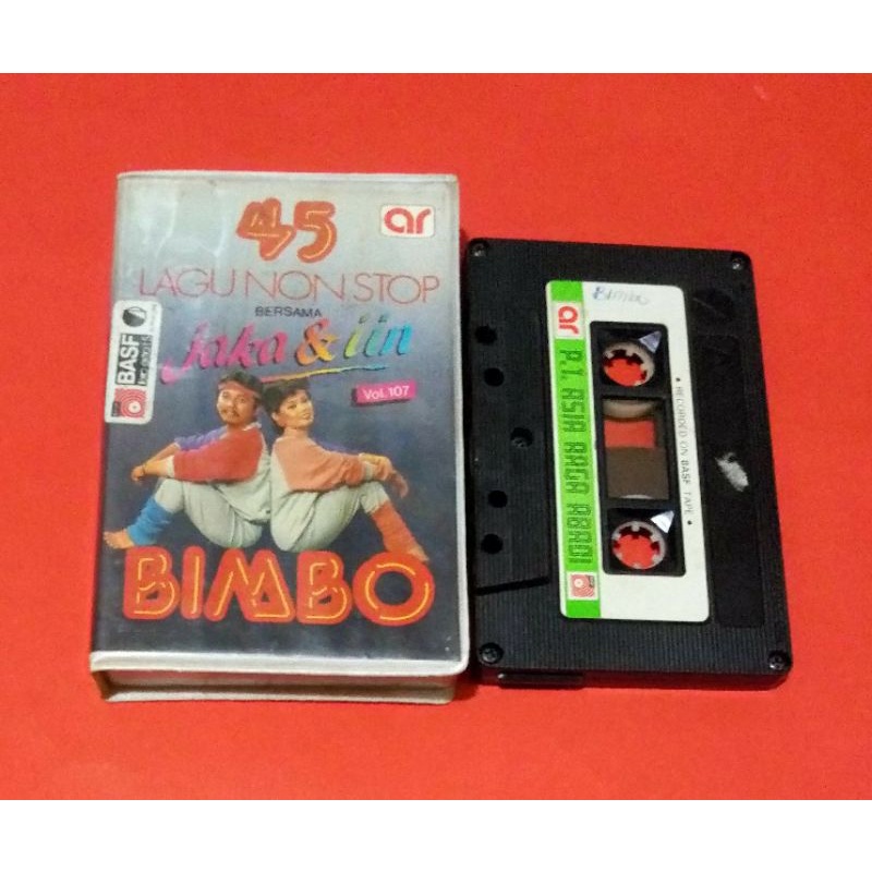 kaset pita 45 Lagu Nonstop Bersama Jaka & iin / BIMBO