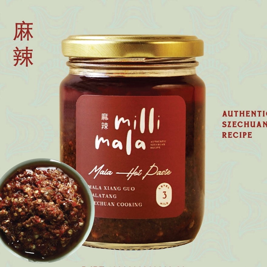 

Discount | KP8 | Mala Hot Paste by Millimala - Bumbu Szechuan Mala Xiang Guo, Malatang, Hotpot, Shabu-Shabu Sichuan