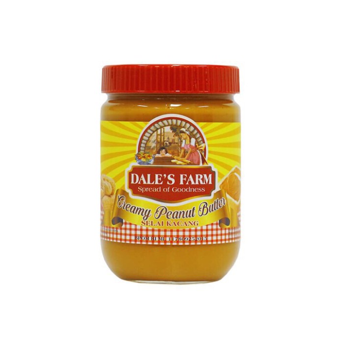 

Dales Farm Creamy Peanut Butter Selai Kacang 500gr