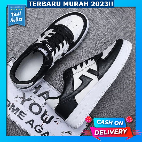 Sepatu Pria Casual Snekers Import Dewasa Swpatu Cowo Terbaru 2023 Sneakers Pria Kerja Spatu Pria Bua
