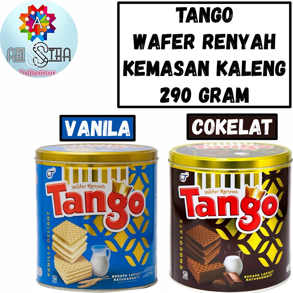 

Tango Wafer Renyah Kemasan Kaleng 290 Gram