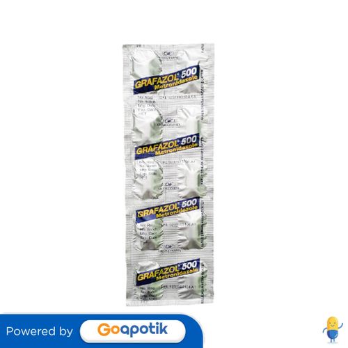 GRAFAZOL 500 MG STRIP 10 KAPLET