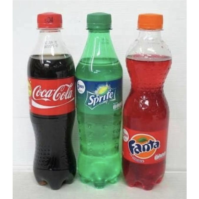 

Sprite Coca-Cola Fanta 390 ML isi 12pcs per KRAT DUS / softdrink coca cola minuman bersoda Best Seller