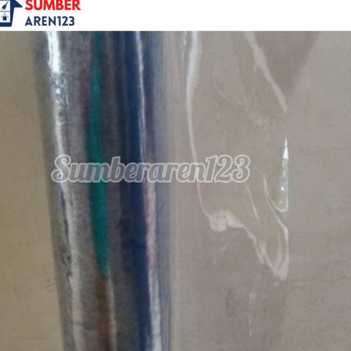 Terlaris Plastik Mika Bening Lemas Meteran Untuk Meja Makan Ukuran Tebal 0,15mm