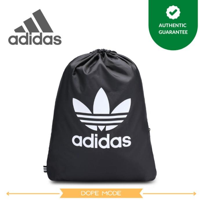 Tas Serut Tas Ransel Serut Adidas Gymsack Trefoil 100% Original Db00090