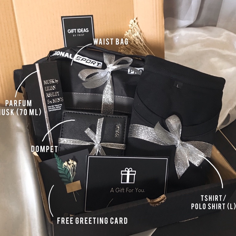 

Buruan Beli.. EXCLUSIVE MEN GIFT BOX/ HAMPERS COWOK/ KADO WISUDA/ BIRTHDAY OUTFIT SERIES 58