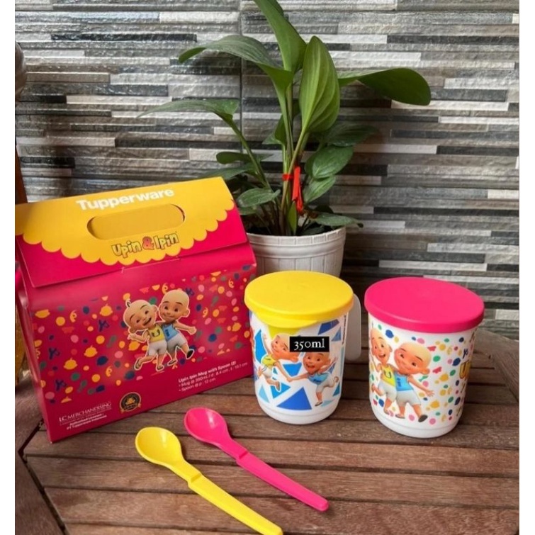 Mug Upin Ipin Tupperware
