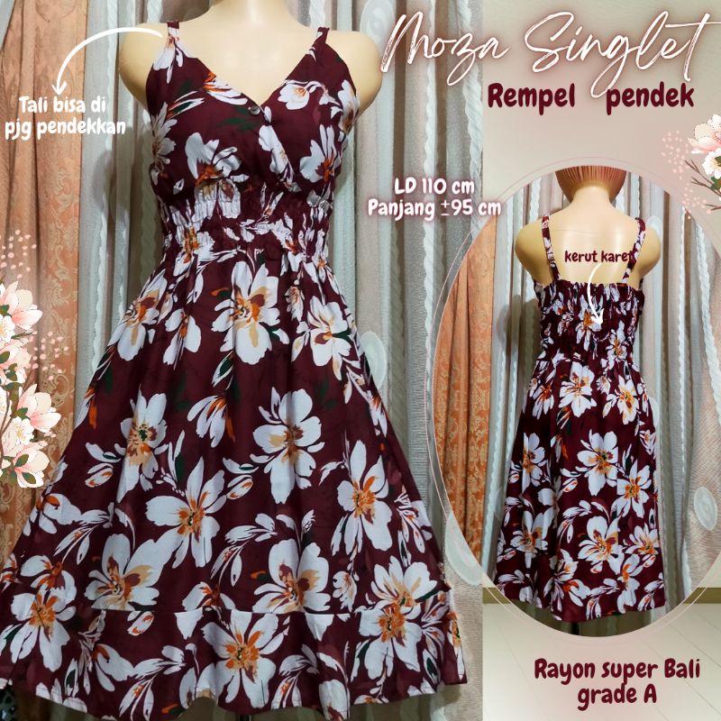 Dress Moza Singlet Rempel //Dress Moza Bali