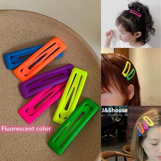 【Bayar di tempat】KIKIDOO 1PCS JEPIT PONI KOREA MATTE SIMPLE HAIR PIN SEPASANG