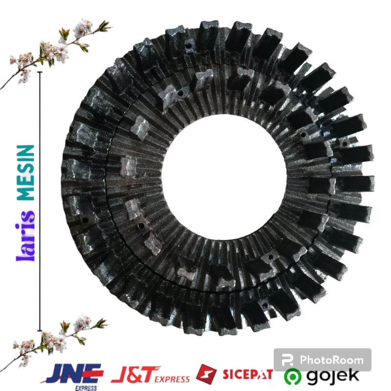 Gigi Pintu Penepung Disk Mill FFC 45