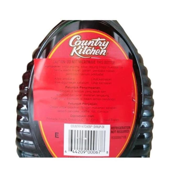 

Country Kitchen Maple Syrup Log Cabin 710 GR Sirup Jagung / Corn Syrup