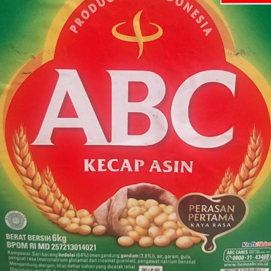 

Kecap Asin Abc 6Kg