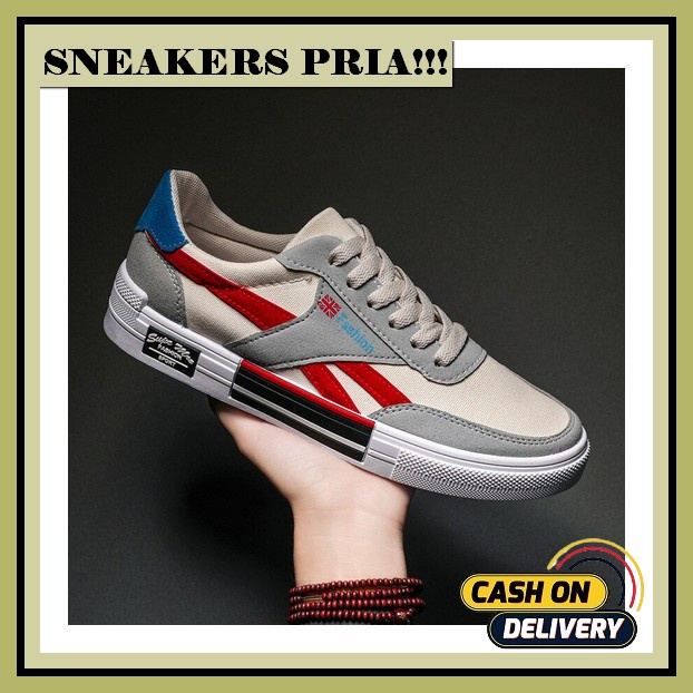 Sepatu Sneakers Pria Terbaru H 3560 Brand Hertz Sepatu Kets Casual Kuliah Kerja Hangout Trendi Berku
