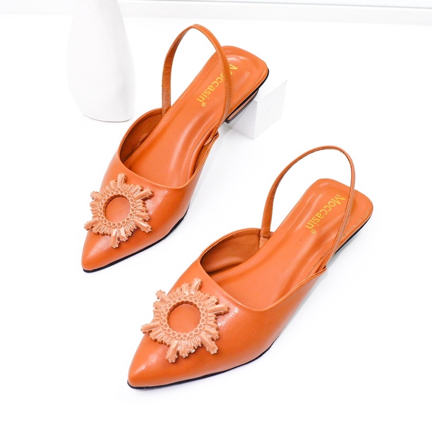 Sepatu Heels Wanita 3 cm Slingback MT 01