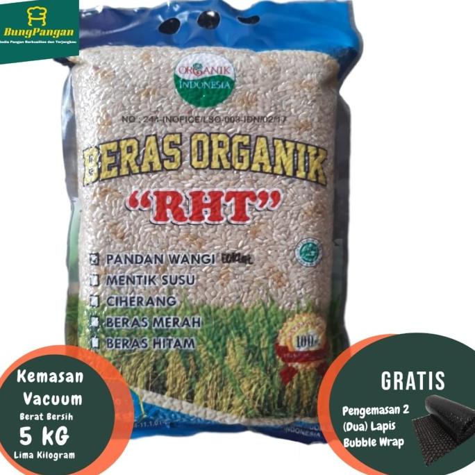 

5Kg Beras Coklat Organik Premium / Brown RIce RHT Bersertifikat