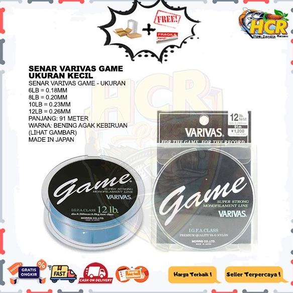 NEW  Senar Varivas Game Ukuran Kecil
