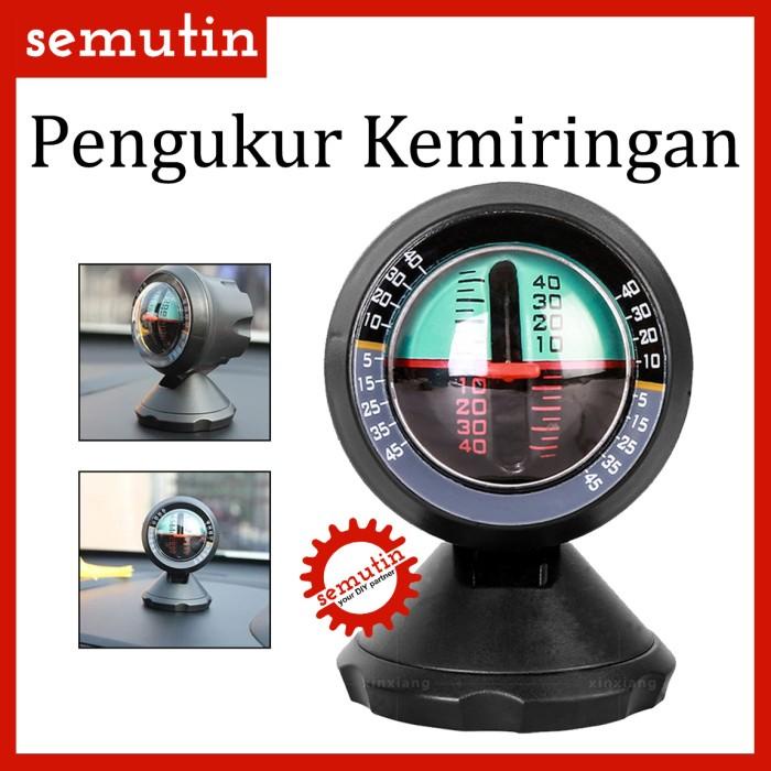 Kompasku Alat Ukur Kemiringan Mobil Inclinometer / Car Angle Slope Gradient