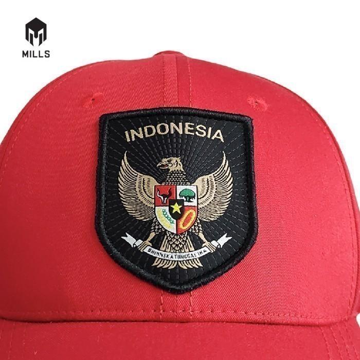 Mills Topi Timnas Indonesia Garuda Caps A4 4019