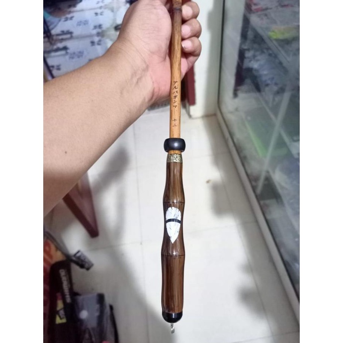 NEW  Joran Tegek Micro Fishing Tanago Coklat Elegan 360