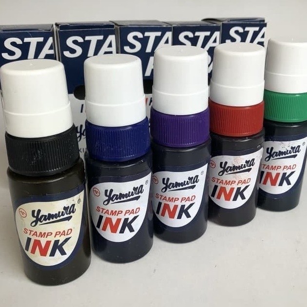 

【MEGA SALE】 YAMURA King Size 50 cc (1 Pc) / Stamp Pad Ink Yamura / Tinta Stamp Pad / Tinta Stempel / Tinta Kardus