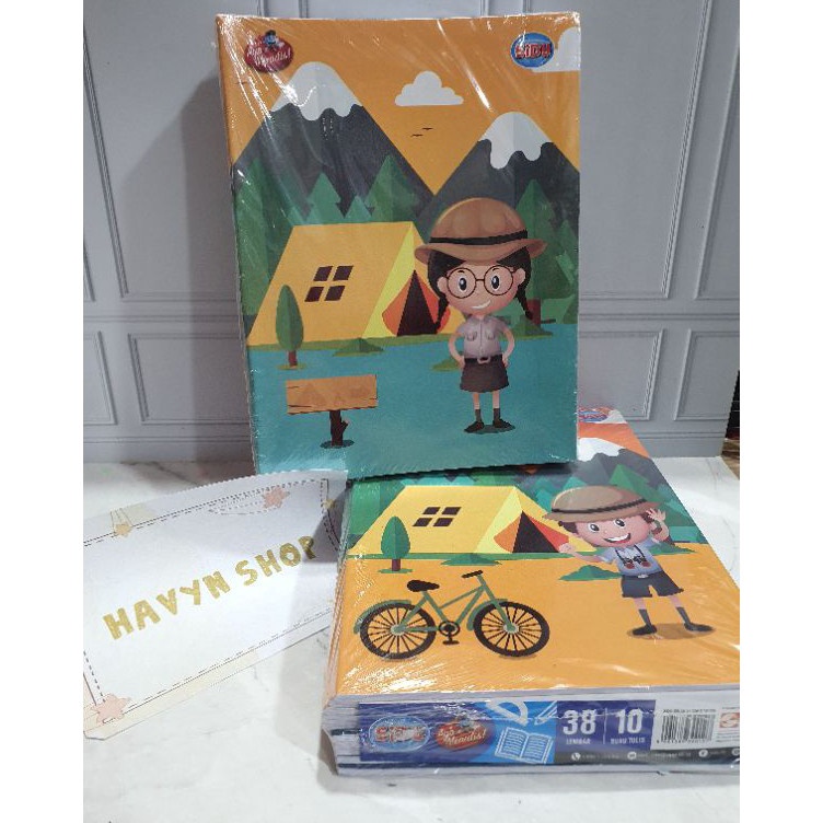 

Jangan Sampai Kehabisan!!!❄️ (10pc) buku tulis merek SIDU isi 38 lembarrr/buku tulis